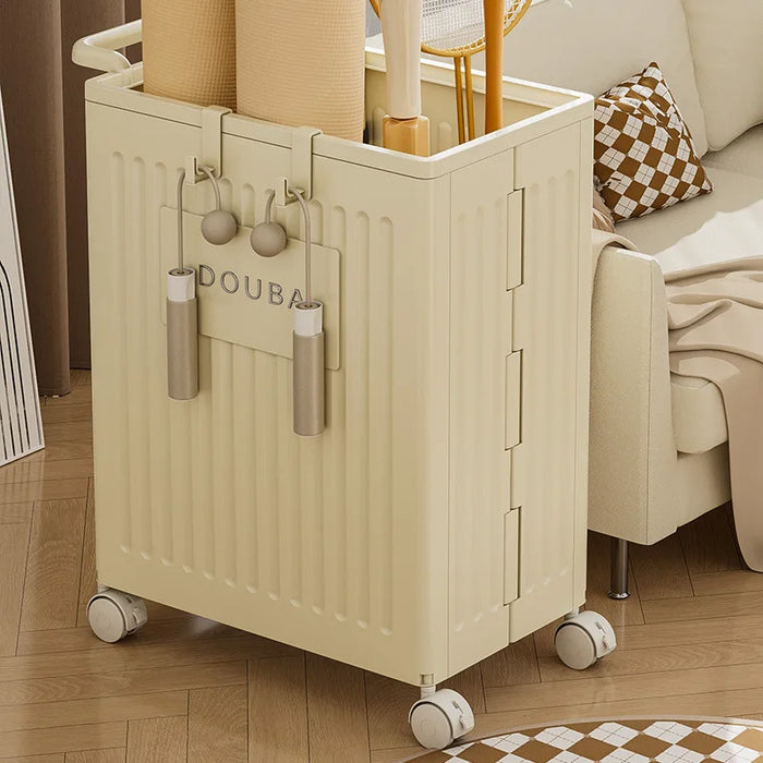 Yoga Mat Storage Basket White