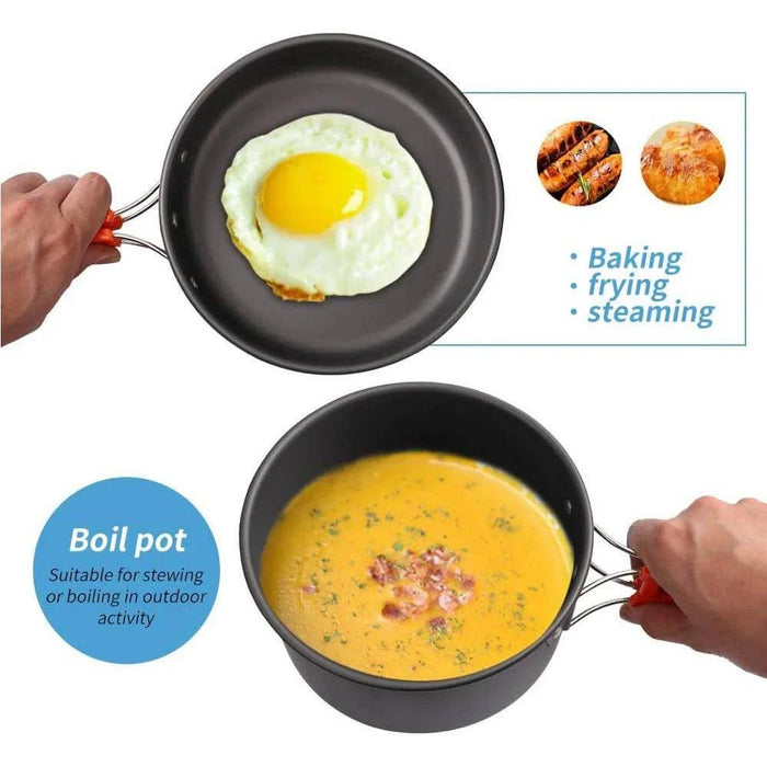  Equipped with heat resistant and slip resistant plastic handles 