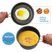  Equipped with heat resistant and slip resistant plastic handles 