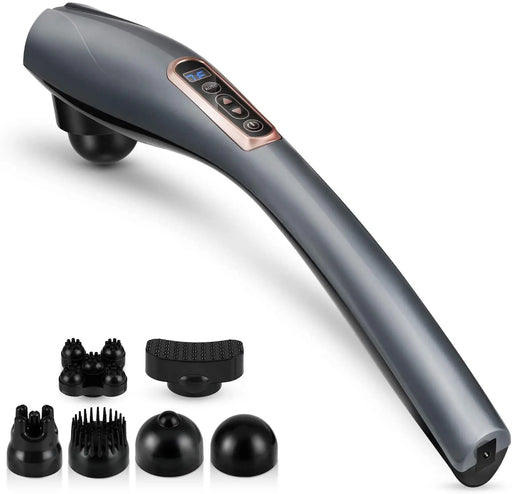 Experience a new level of relaxation with this 6-in-1 Electric Neck Massage Hammer, designed to cater to all your massage needs from the comfort of your home