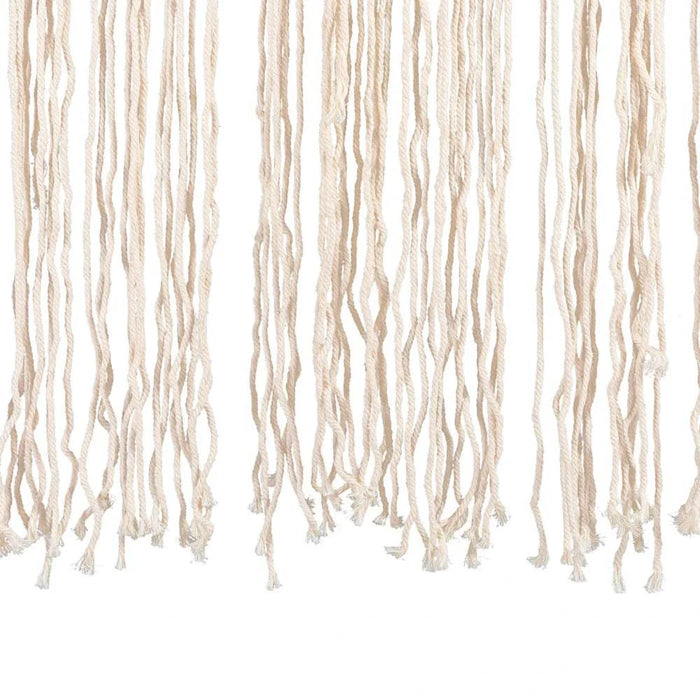 2 x Rustic Woven Bohemian Curtains 100% Handwoven Room Dividers Wedding Backdrops