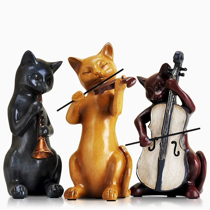 American Style Resin Animal Sculpture Cute Handmade Home & Office Ornament