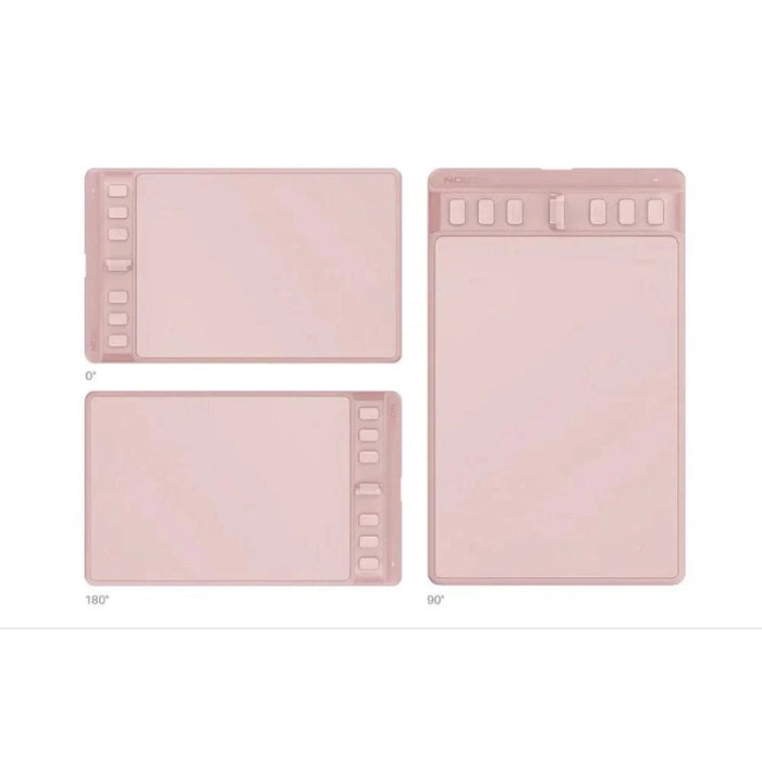 16 x 10 Cm Graphics Tablet with 6 Express Keys, Supports Android, Mac, Windows (H641P-Pink) - FLUXA