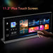 Large 287 cm IPS touchscreen for easy navigation and video playback