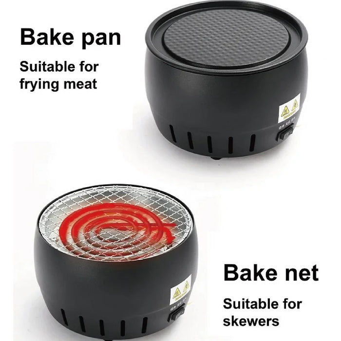 800W Electric Ceramic Stove for Home & Outdoor BBQ, Electric oven