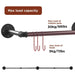 Supports a weight capacity of up to 30kg for reliable performance