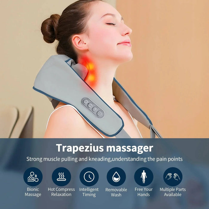 Simulated Hand Kneading for Realistic Muscle Alleviation