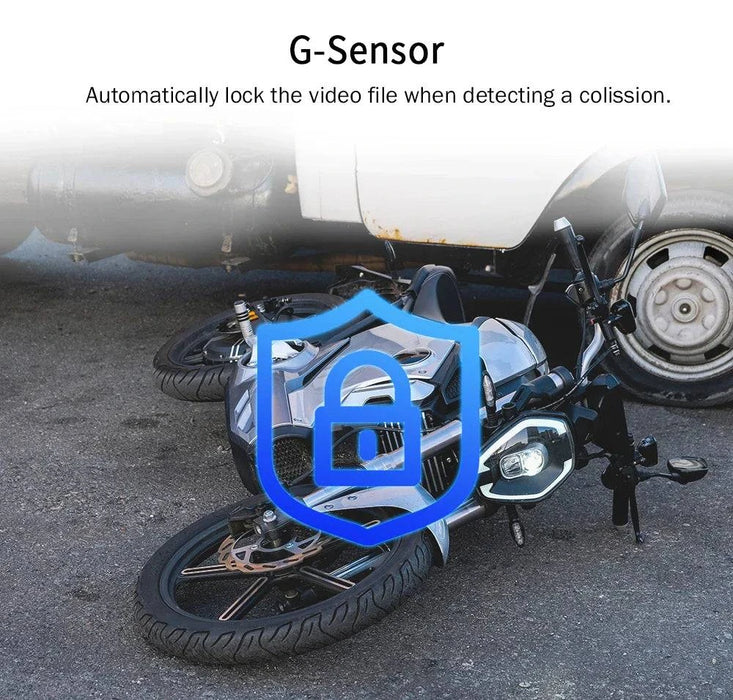 Versatile Mounting Options for handlebars, helmets, or other motorcycle locations