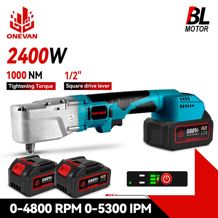1000N.M Electric Ratchet Wrench with Brushless Motor
