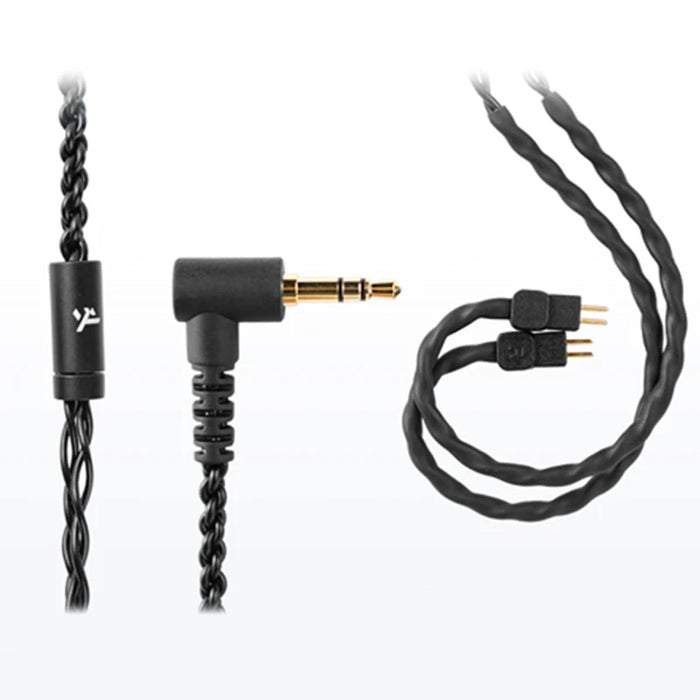 Hybrid 1DD+3BA In-Ear Earphones with Silver-Plated Cable