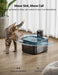 Hygienic and Quiet Stainless Steel Pet Drinker with Low Water Detection System