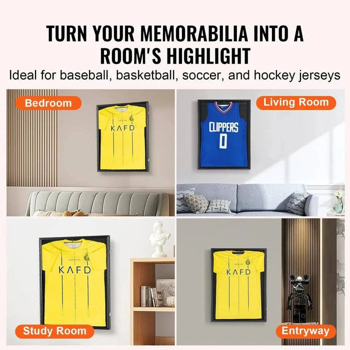  Versatile Display Options for different types of jerseys and sports cards 