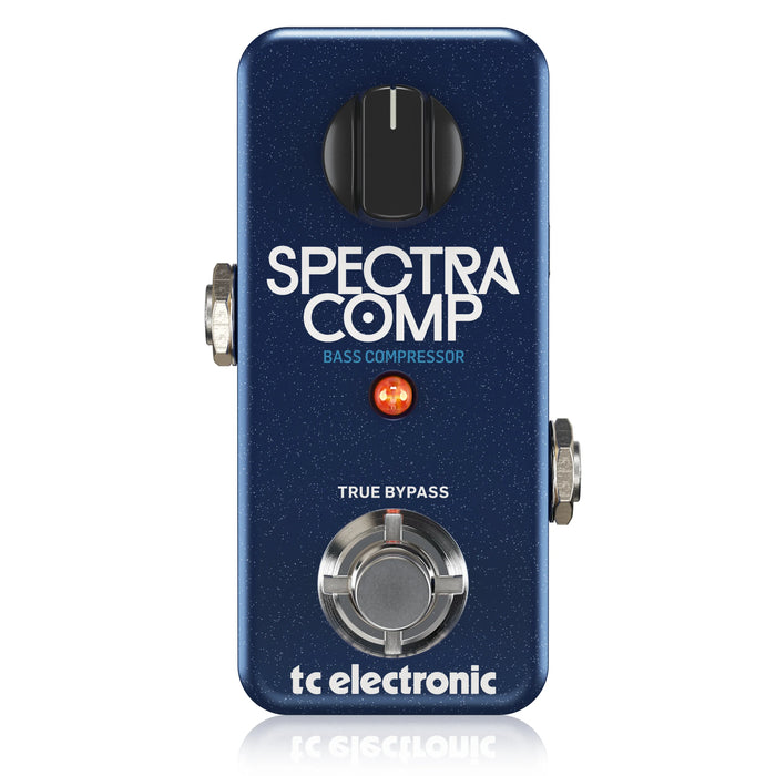 Studio-Grade Bass Compression Pedal with One-Knob Control Design