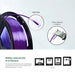 Smooth, glossy, and color-changing effect filament for 3D printing