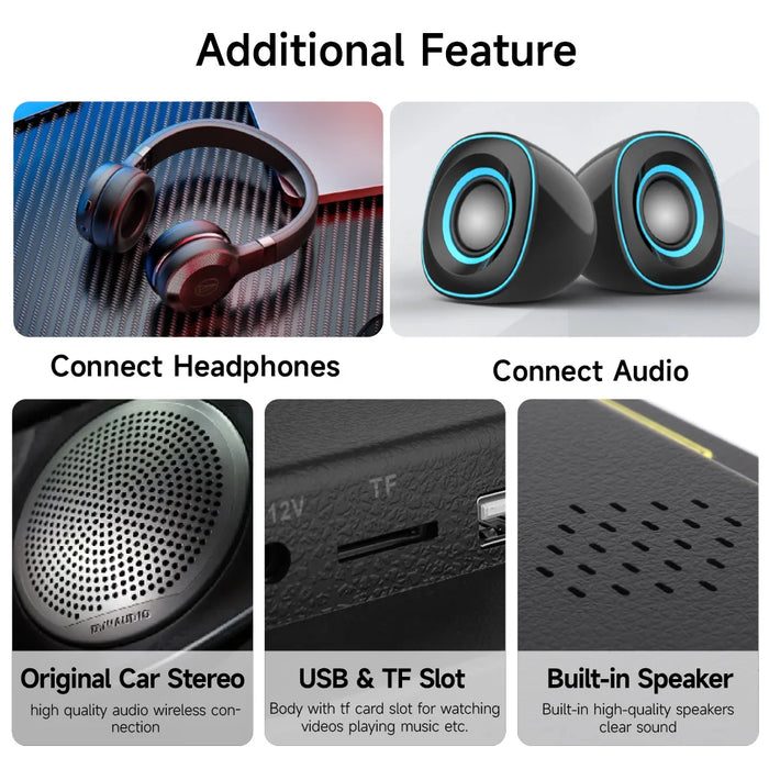 10.2" Touchscreen Car Headrest Monitor with HDMI