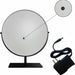 Gold metal frame LED vanity mirror with smart touch controls