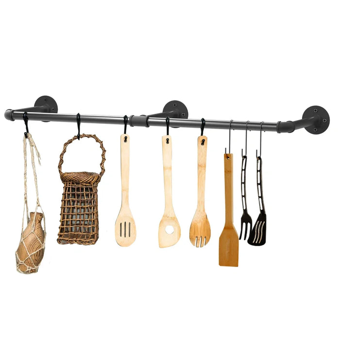 Iron material with a black color and a net weight of 26kg
