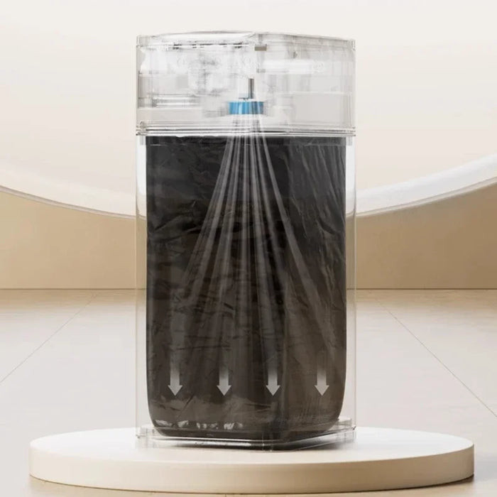 Stainless Steel Touchless Bin with Dual Sensors