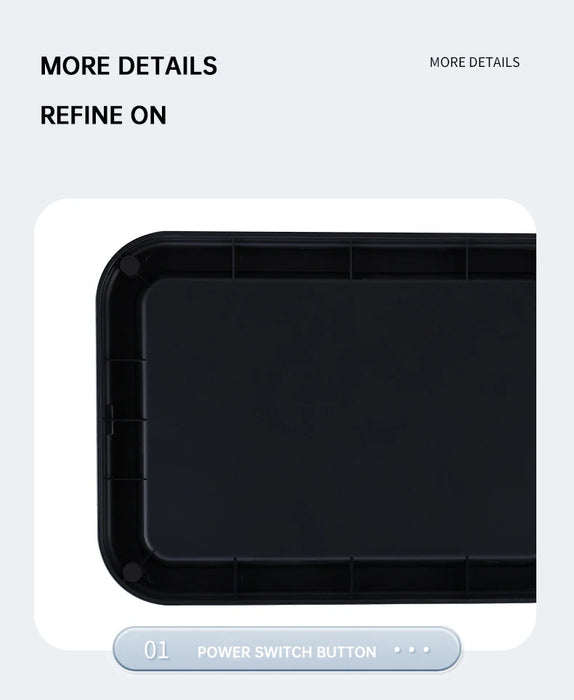 50L Automatic Induction Trash Can for Kitchen or Bathroom