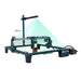 Versatile mounting options with T-shaped and U-shaped clamps for various laser engraver models