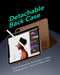 Strong magnetic mounting case for convenient viewing