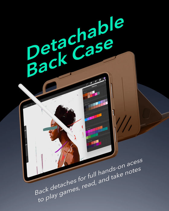 Adjustable navy blue magnetic case for iPad Pro 11/129/13 inch with stand