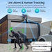 4K 8MP solar camera with WIFI for outdoor security surveillance