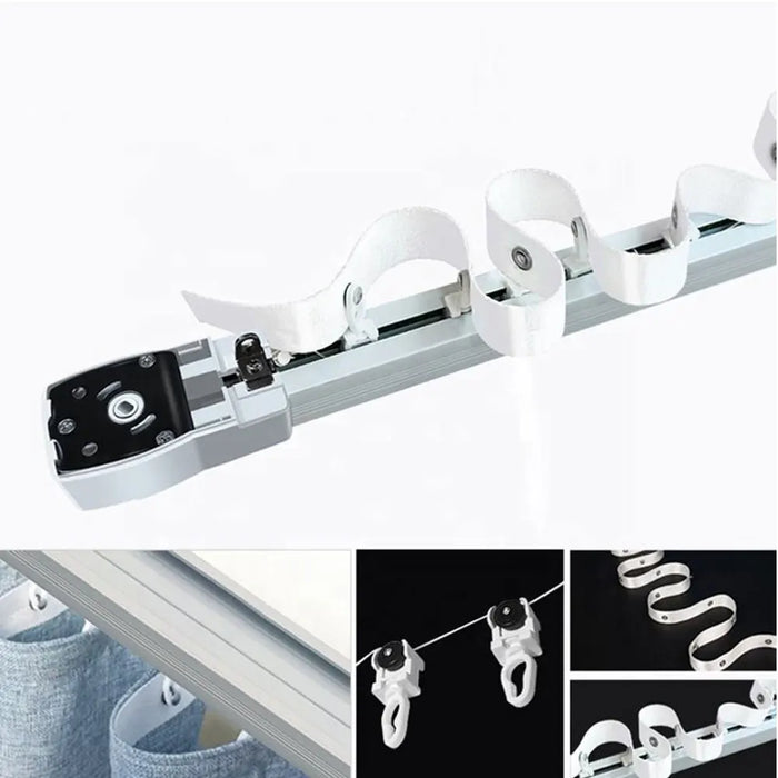 1.3m Smart Electric Curtain Track with Remote & Motor