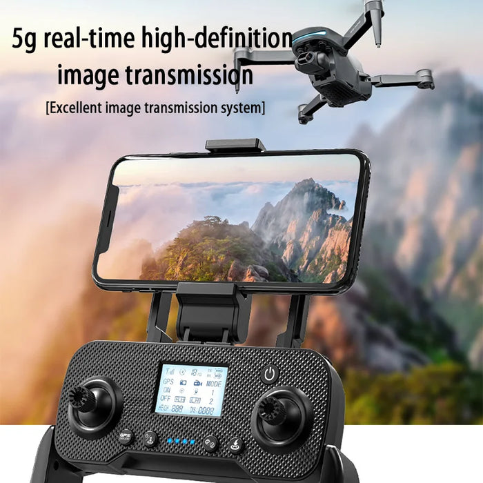 Portable 4K GPS Drone with 360° Obstacle Avoidance
