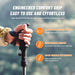Trekking poles black 115-135cm carbon fiber folding hiking walking sticks for outdoor adventure and exploration