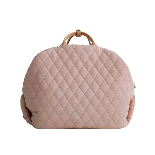Portable Pet Seat Bag with Windproof Cover Rose - FLUXA