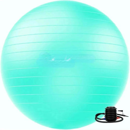 
High-quality durable anti-burst yoga ball in berry pink for fitness and therapy