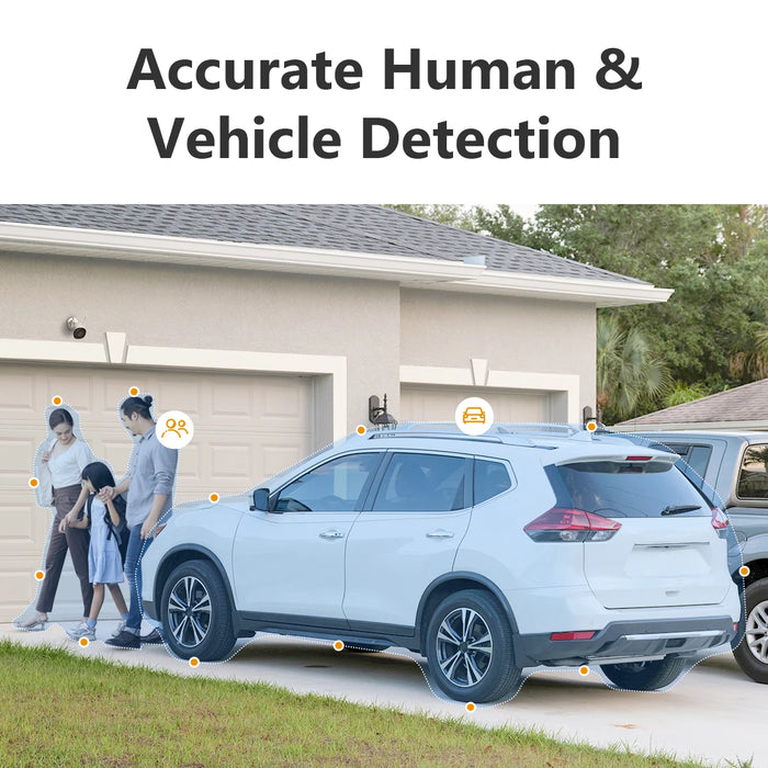 Dual 5MP Waterproof Outdoor Wi-Fi Security Cameras