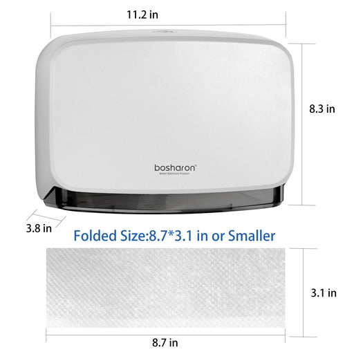 Durable and Waterproof ABS Paper Towel Dispenser for Commercial and Household Use