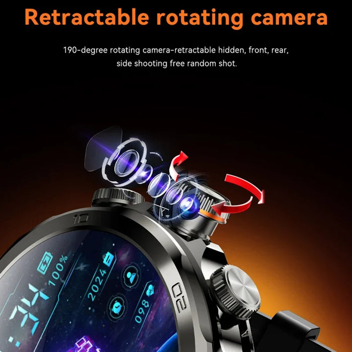 1.95" AMOLED 5G Smartwatch with GPS, Video Calls, 3-Day Battery