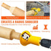  Includes 1 Tenon Cutter Kit and 8 curved blades 