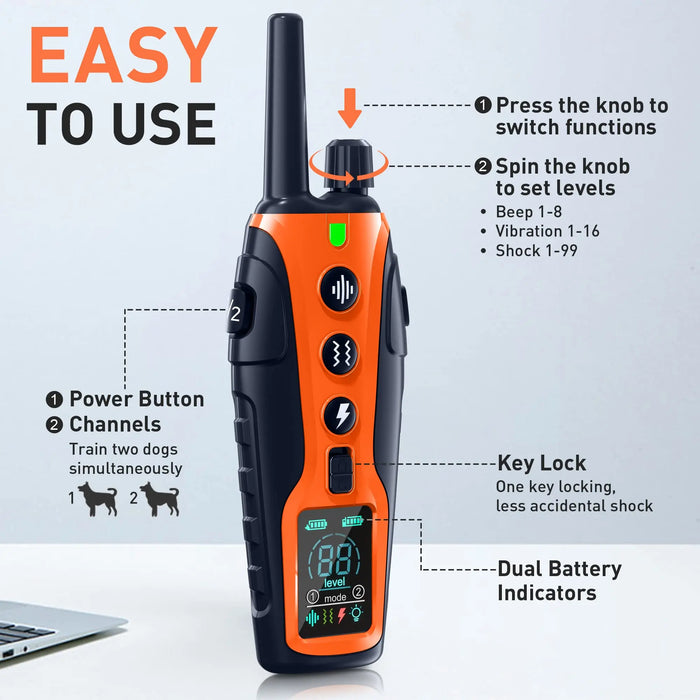 Waterproof receiver suitable for outdoor use in rain or around water