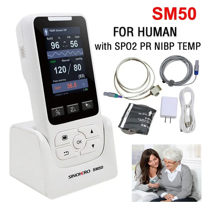 Portable Patient Monitor for Adults, Kids, and Vets