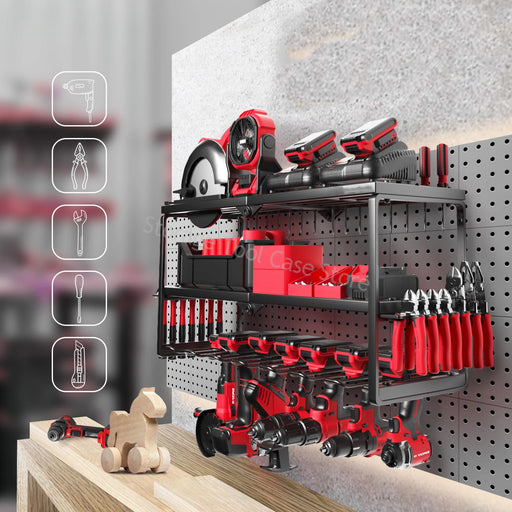 Durable and spacious heavy-duty metal tool cabinet for workshop