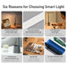 LED desk lamp with full-spectrum Ra>95 CRI for natural lighting