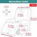 Anti-Slip and Wrinkle-Free Ensures a seamless, smooth appearance