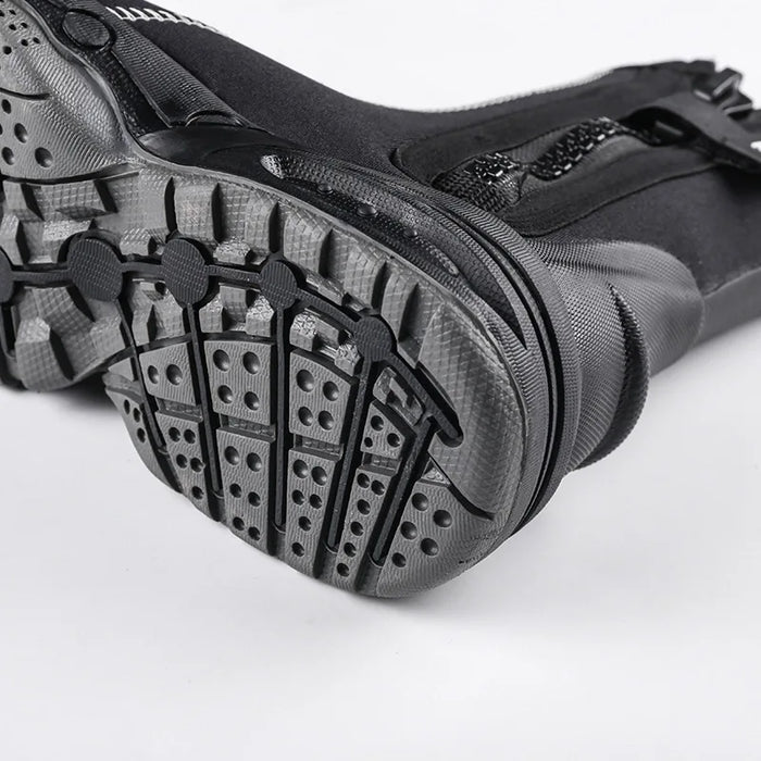 Dive Boots 5mm Neoprene Wetsuit Side Zipper Size 9 (41-42) Snorkeling Scuba Shoes for men