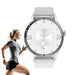 Smart Watch with Earbuds IP67 Waterproof Sports Health Tracker (silicone gray) - FLUXA