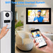 Wireless WiFi Video Doorbell 1080P Camera with 7 Inch Touch Screen