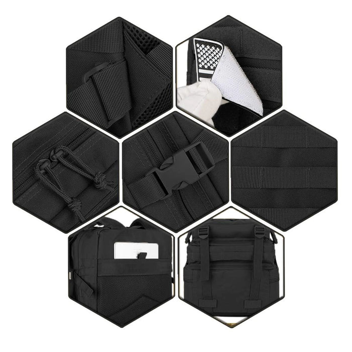 Versatile backpack for hiking, camping, trekking, and daily commuting