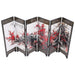 Six-panel folding design for flexible positioning and adjustment