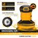 Random Orbit Sander 320W 14000RPM Dust Collection Polisher for Home DIY Carpentry