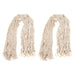 Two handwoven rustic Bohemian curtains for room dividers and wedding backdrops
