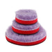 32Pcs T-Shape Car Detail Polishing Pads - Wool Buffing Pads for Car Polisher & Electric Drill (1 Set-M16 Thread) - FLUXA