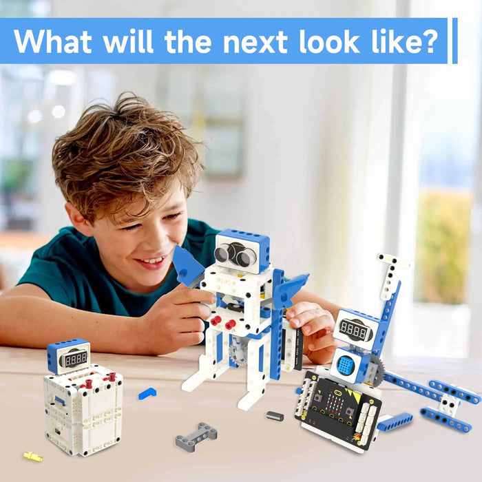 Microbit V2 Educational Robot Kit for Kids
